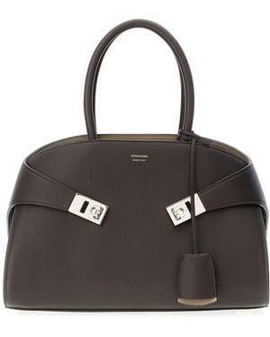 Ferragamo Bags Shopper Bags - Black