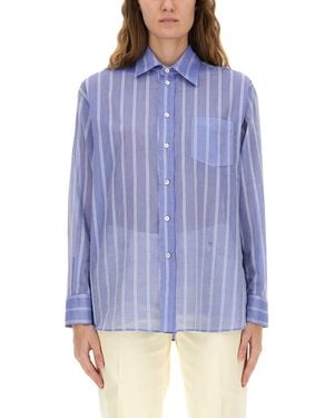 Etro Striped Blouse - Blue