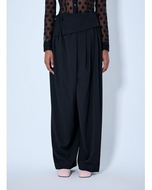 Dries Van Noten Parong Wide Pants - Black