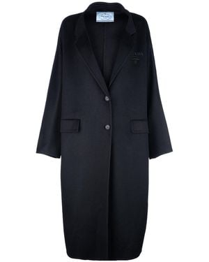Prada Clothing Coats - Blue