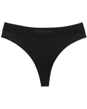 Tom Ford Signature Modal Thong - Black