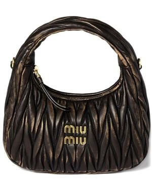 Miu Miu Borsa Hobo Wander - Black