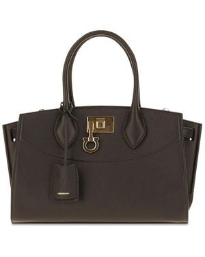Ferragamo Bags Shopper Bags - Black