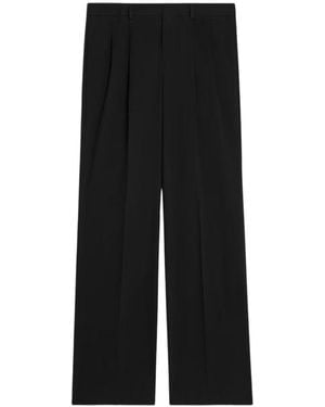 Celine Cotton Canvas Pants - Black