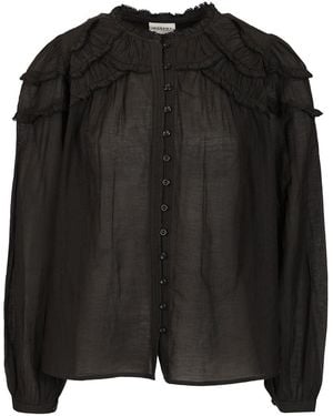 Isabel Marant Marant Etoile "Christa" Blouse - Black