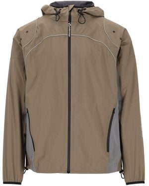 Balenciaga Techwear Zip Jacket - Brown