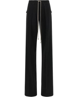 Rick Owens 'Dietrich Drawstring' Pants - Black