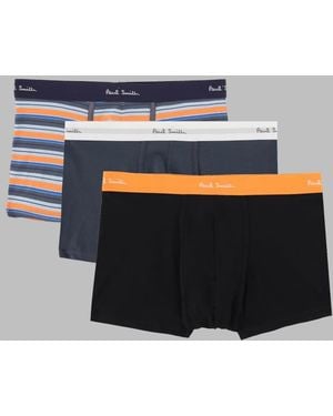 Paul Smith 95% Organic Cotton Stretch Underwear - Gray