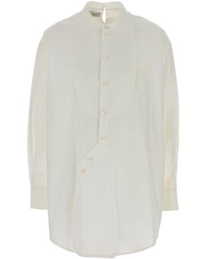 Carven Cotton Oversize Shirt - White