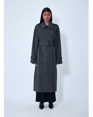 TOTEME Summer Trench Coat - Blue