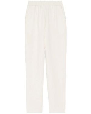 Ami Paris Neutrals Pants - White