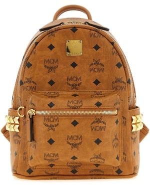 MCM 'Stark' Mini Backpack - Brown