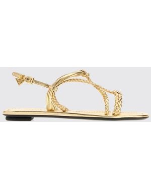 Prada Heeled Sandal Platinum - Natural