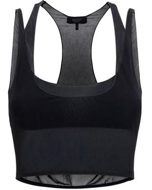 Gucci Bralette Top - Black
