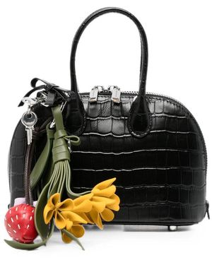 Self-Portrait Tote Bags - Black