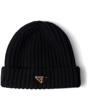 Prada Wool Beanie - Black