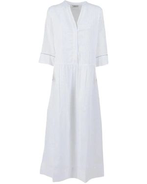 Peserico Midi Dress - White
