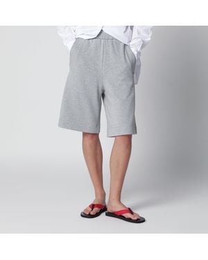 Dries Van Noten Cotton Shorts - Gray