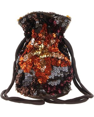 P.A.R.O.S.H. P.A.R.O.S.H. 'Gla' Shoulder Bag - Brown