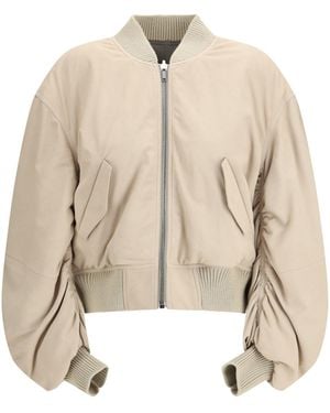 Rick Owens Secchia Flight Bomber - Natural