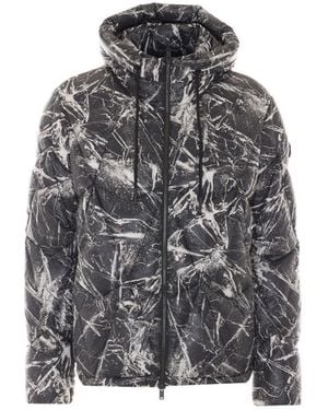 Moose Knuckles Iceberg Quilt Down Jacket - Gray