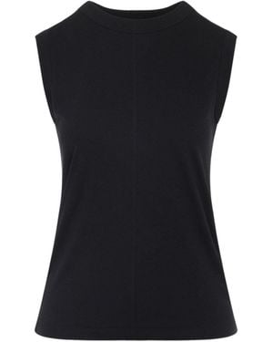 Phoebe Philo Cotton Tank Top - Black