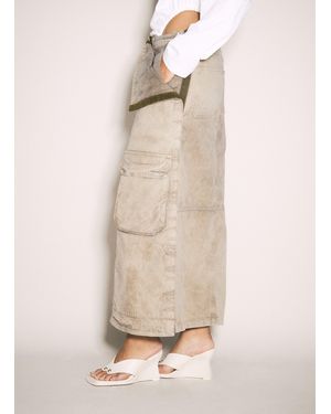 Y. Project Y/Project Cargo Maxi Skirt - Natural