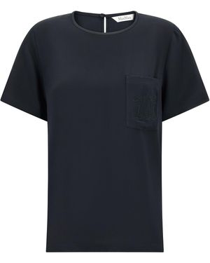 Max Mara 'Mxmpagano' Blouse - Black