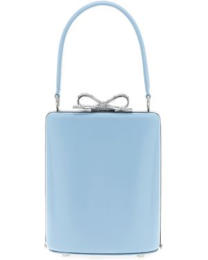 Self-Portrait Leather Bag' Handbag - Blue