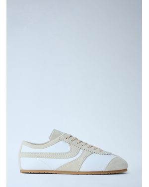 Dries Van Noten Suede Panel Sneakers - Blue