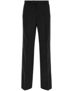 Gucci Flat Front Pants - Black