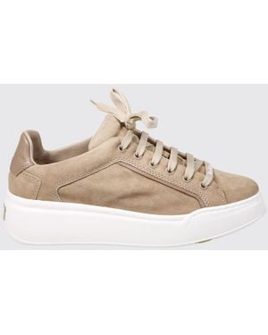 Max Mara Suede Sneakers - Natural