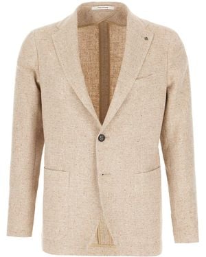 Tagliatore Clothing Blazers E Gilets - Natural