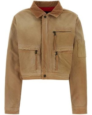 DSquared² Camel Denim Jacket - Brown