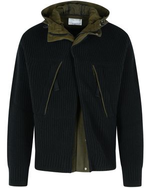 Sacai Wool Blend Jacket - Black