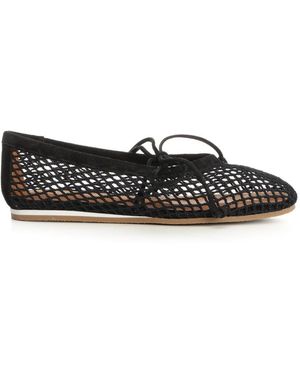 forte_forte Forte_Forte Mesh Ballerina - Black