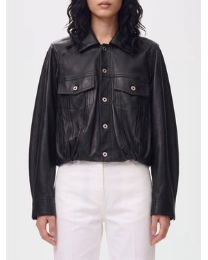 Loewe Lambskin Leather Jacket - Black