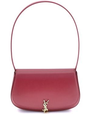 Saint Laurent Mini Voltaire Shoulder Bag - Purple