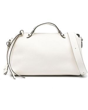 トートバッグ FENDI Ivory Leather Large By The Way Handbag Fendi Ivory Leather Large By The Way Handbag in Natural | Lyst