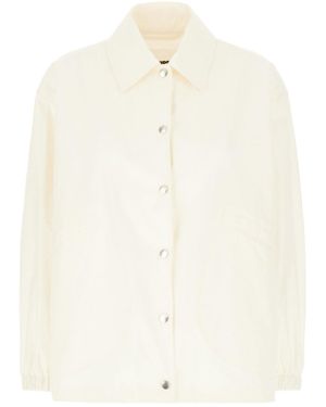 Jil Sander Clothing Jackets - White
