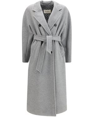 Max Mara Madame Coat - Gray