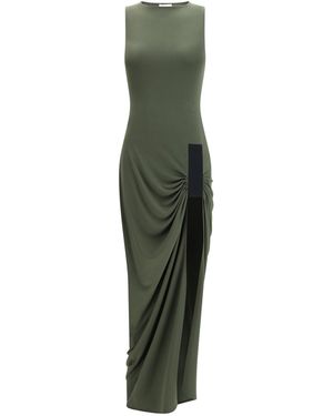Coperni Long Fitted Dress - Green