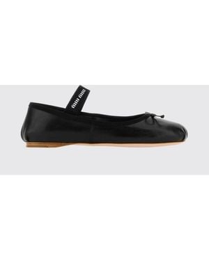 Miu Miu Ballet Flat - White