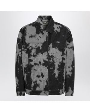 Fendi Animalier Ff Denim Jacket - Black