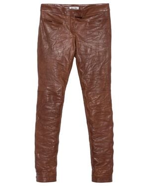 Miu Miu Pants - Brown