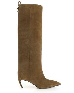 The Attico "Lea" Boot - Green