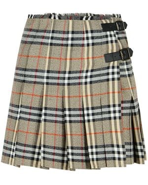 Burberry Wool Mini Kilt - Multicolor