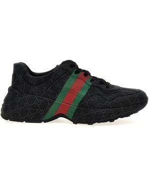 Gucci 'Gg Supreme' Sneakers - Black