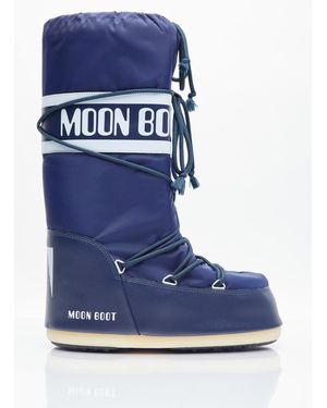 Moon Boot Icon Nylon Boots - Blue