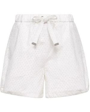 Moncler Shorts - White